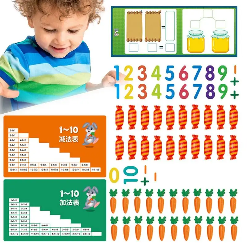 

Number Counting Games Math Manipulative Montessori Math Ten Frames Homeschool Supplies Math Counters Games Teaching Aids For