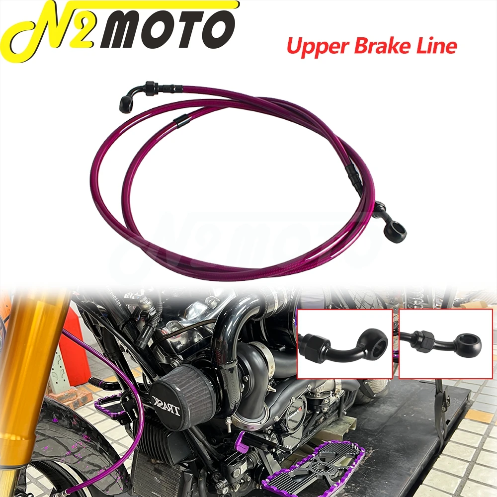

Touring Handlebar Extension Brake Line For Harley Road Glide FLTR Custom FLTRX Special FLTRXS ST FLTRXST Ultra FLTRU 2015-2023