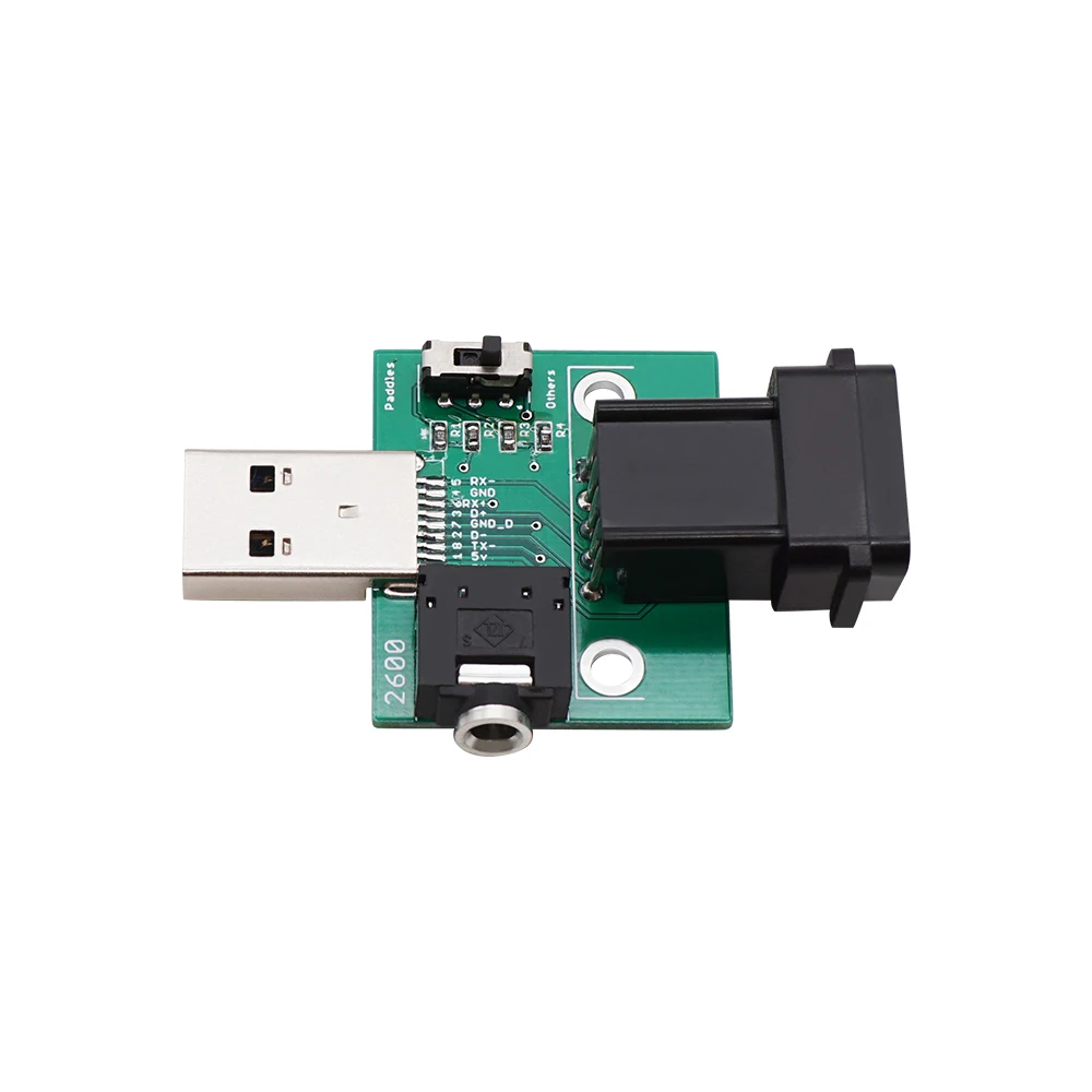 Adaptador convertidor de controlador de juego SNAC USB 3,0 para MiSTerFPGA Mister IO Board GENSMS SNES TG16 Conveter de mando
