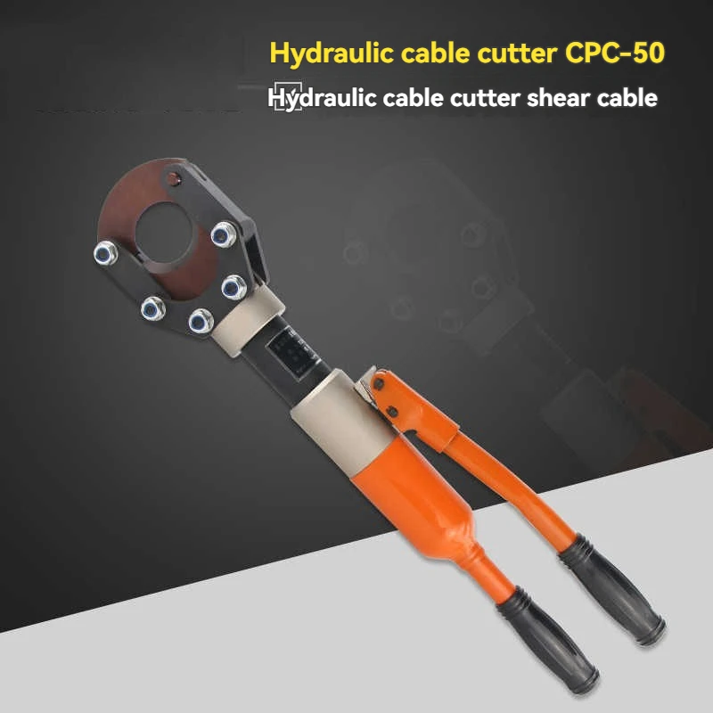 

Integral Manual Cable Scissors Portable Cable Scissors CPC-50 Quick Cut Hydraulic Tools for Armored Wire