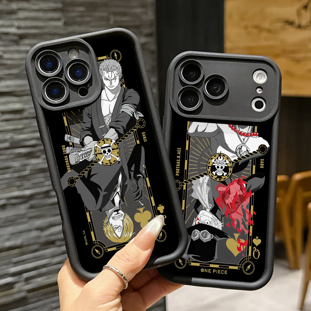 Cool O-One Pieces Card Phone Case for Google Pixel 10 9 8 8A 7 7A Pro XL 5G Soft TPU Soft Shockproof Capa Cover Funda