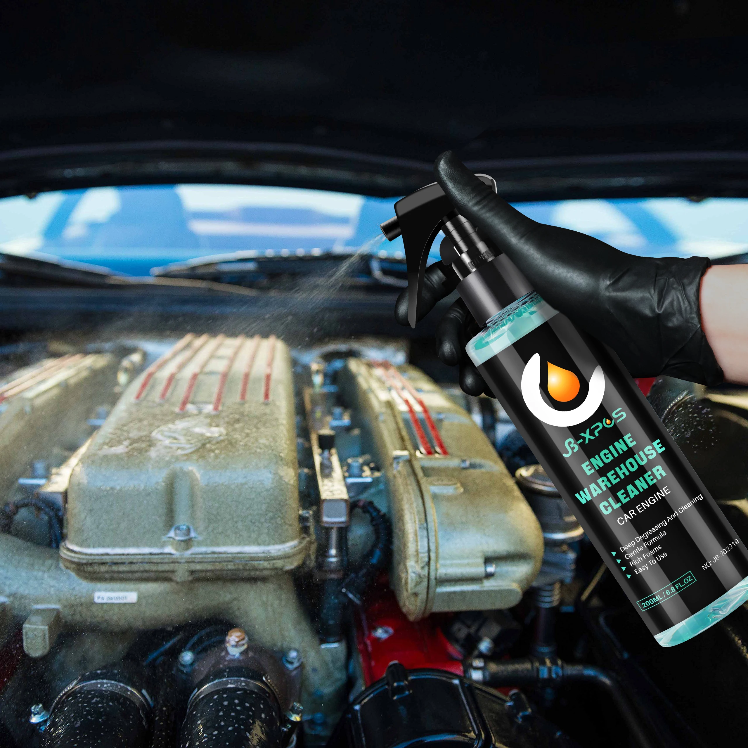 JB Engine Bay Cleaner Degreaser All Purpose Cleaner Concentrate Clean Engine Compartment Auto Detail Car Accessories