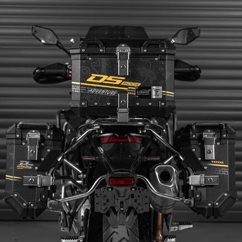 สำหรับรถจักรยานยนต์ VOGE DS900X / 900DSX ชุดสติกเกอร์ตกแต่งสามชิ้น ชุดสติกเกอร์ป้องกันตกแต่ง อุปกรณ์เสริม