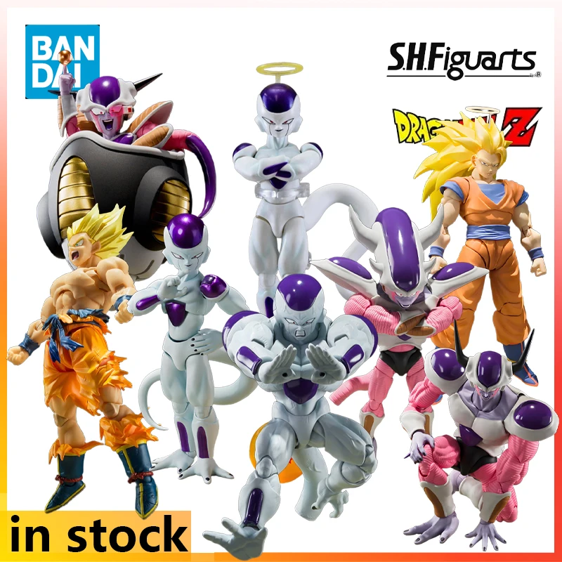 

BANDAI SHF Finished Movable Exquisite Doll FigZero Dragon Ball Z Anime Super Saiyan 3 Sun Wukong Toy Model Festival Gift for Boy