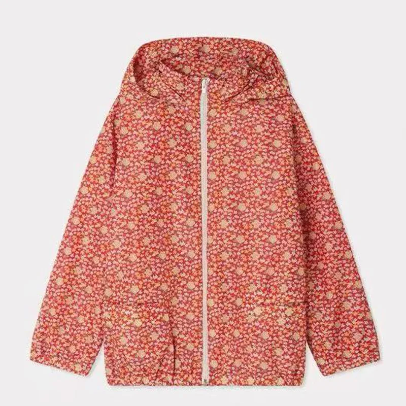 In Stock 2025 BP Autumn Floral Coat Girl Printed Jacket Toddler Girls Clothes Birthday Kids Coats Boys Jackets