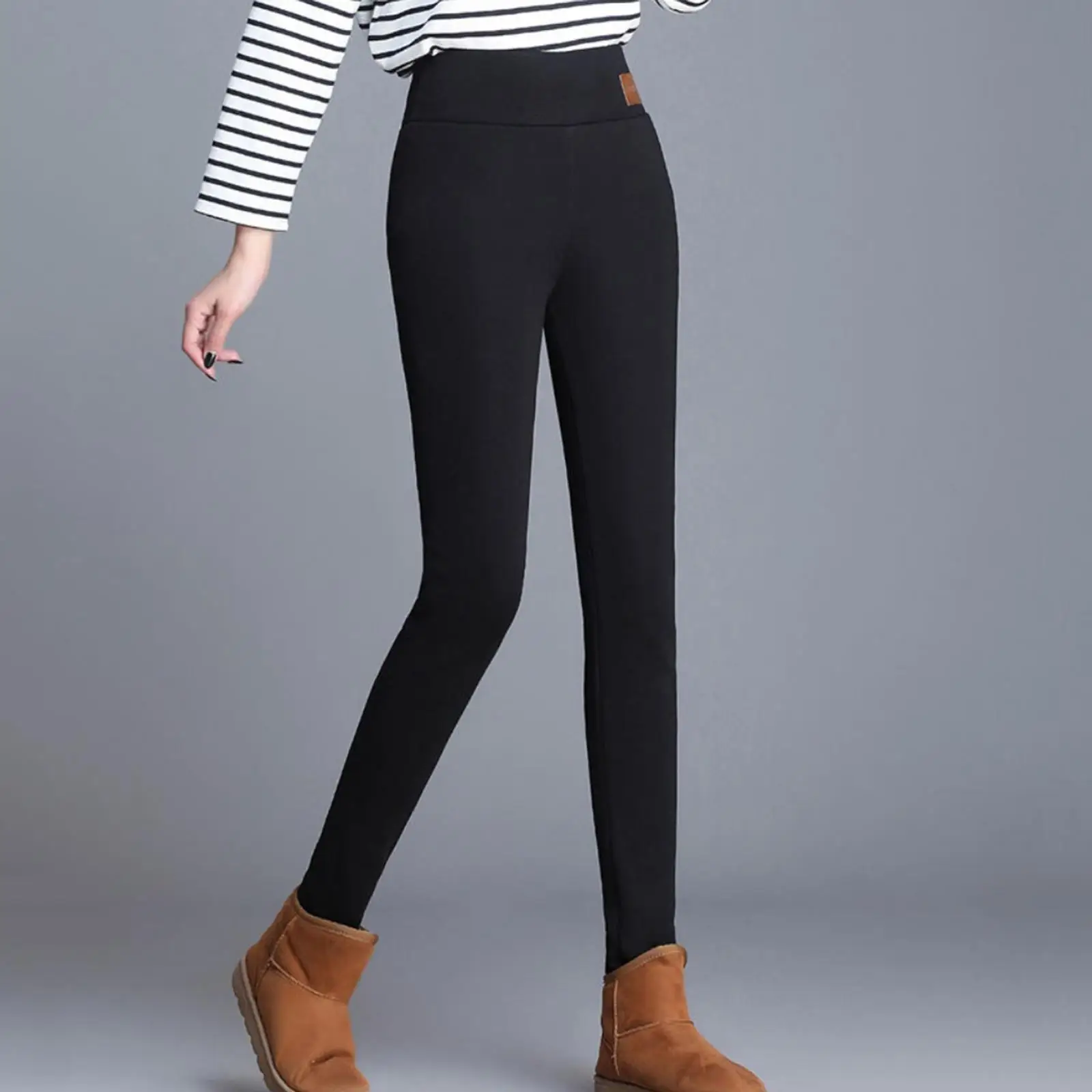 Fleece Lined Leggings Warm Women Girls Compression Heating Pants Trousers Tights