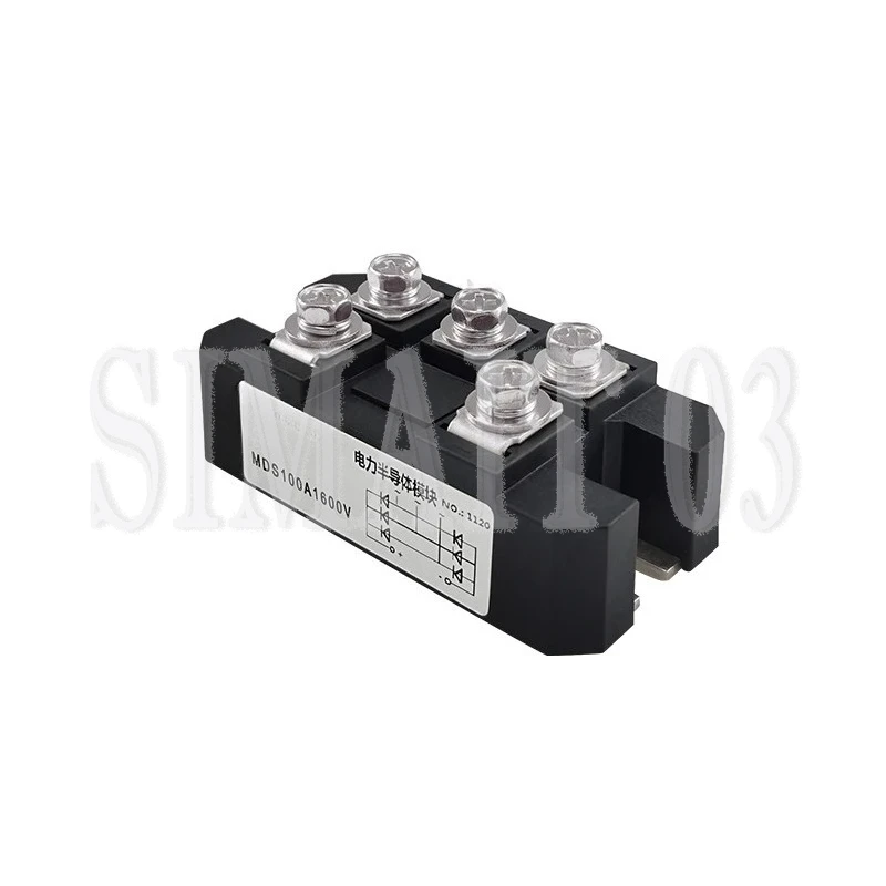 1600V Three-Phase Bridge Stack 300A-16, MDS 100A-500A Rectifier Module with Heatsink