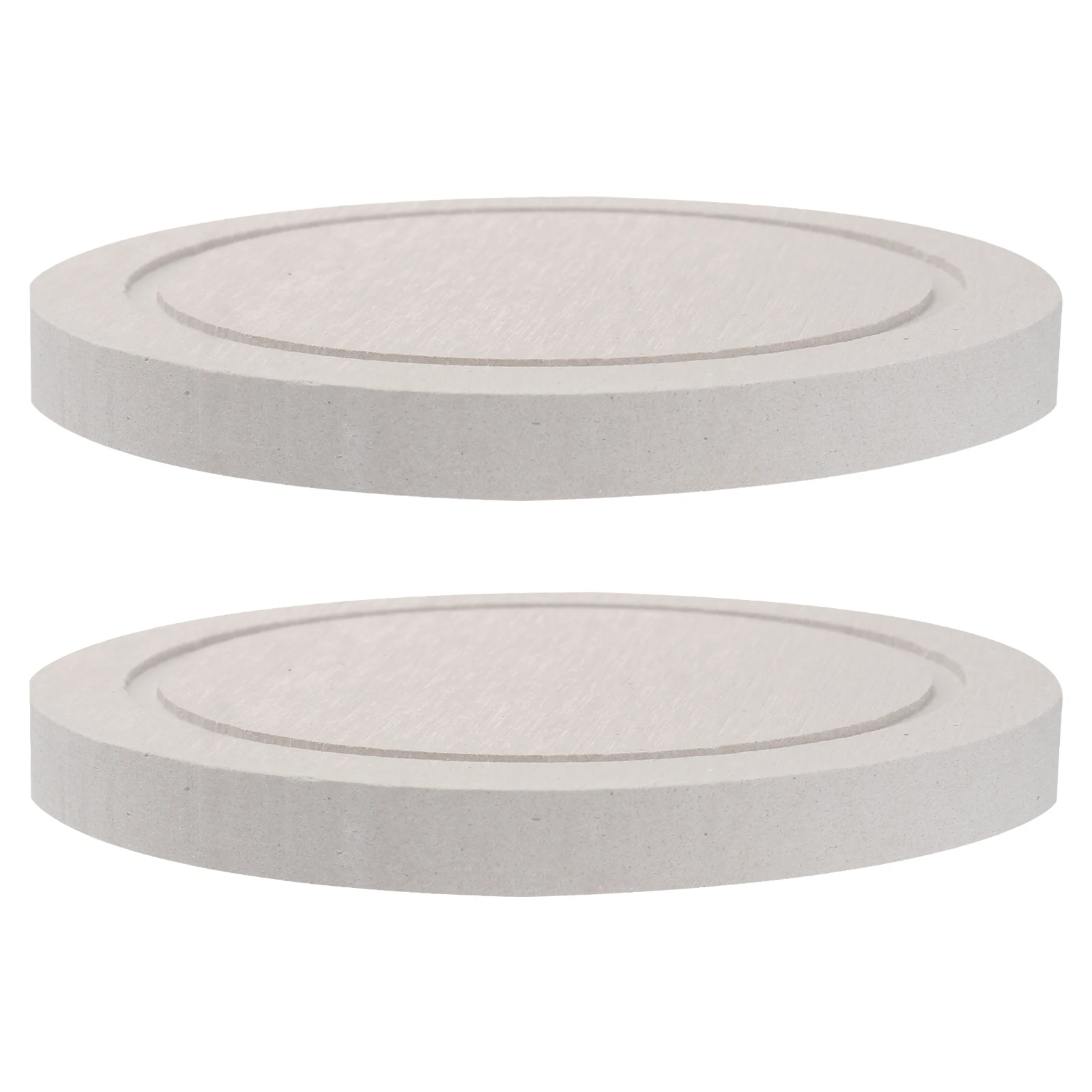 

2 Pcs Coasters Cup Mat Diatom Absorbent Coasters Mud Plant Fiber Protective Water Stain Tableware Home Hotel Shop