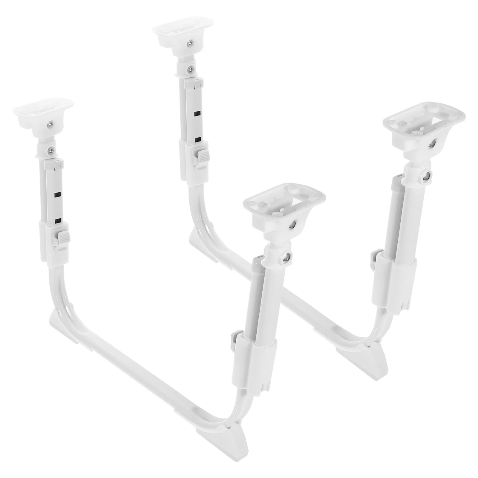 

1Set U-Shaped Folding Table Leg Adjustable Self-Locking Replacement Bed Table Leg Furniture Legs Durable Nonslip Stable