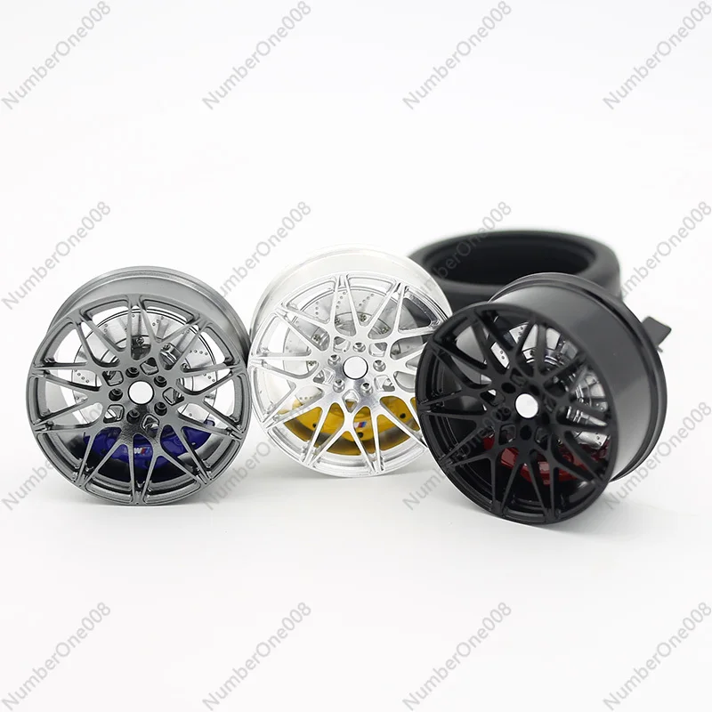 Suitable for car aromatherapy Nest wheel hub model car aromatherapy ornament out of trend aluminum alloy forged wheel
