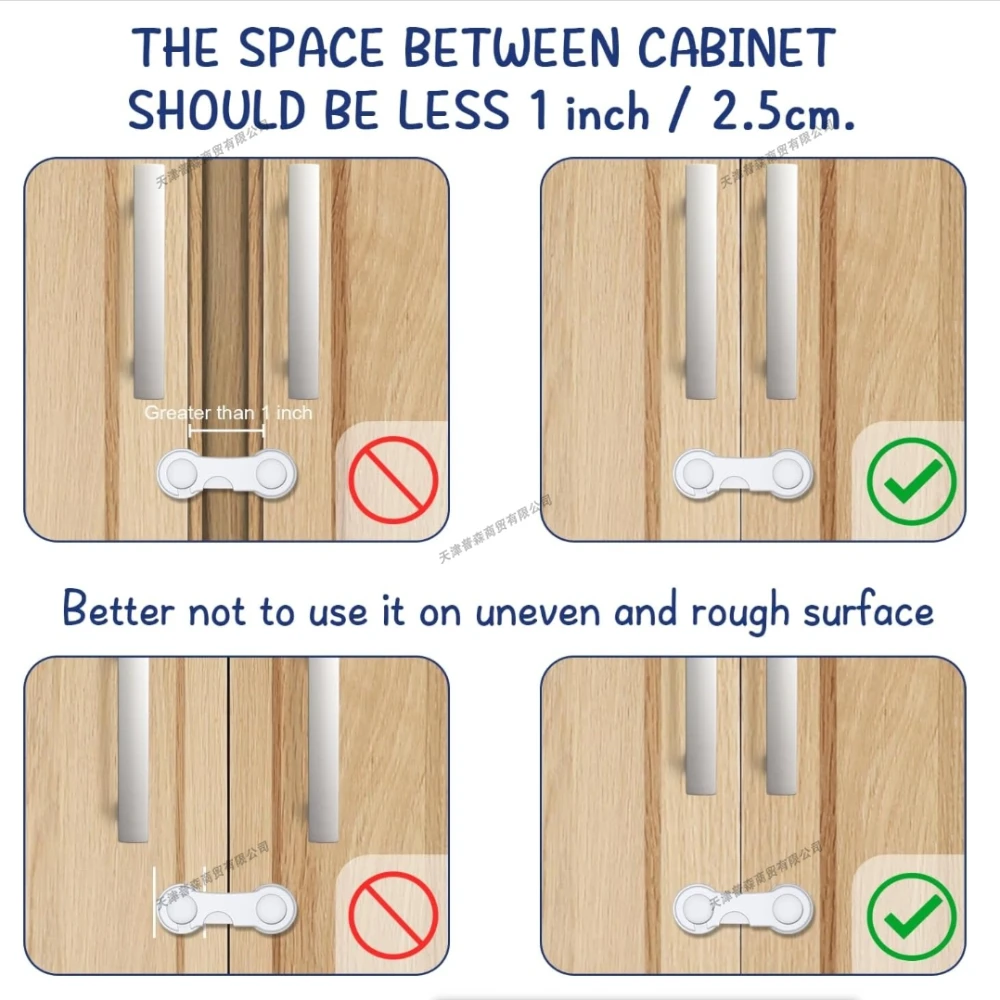 2/5 pçs fechaduras de porta do armário para a prova do bebê gaveta de segurança da criança armários geladeira armário despensa trava à prova de crianças para proteger