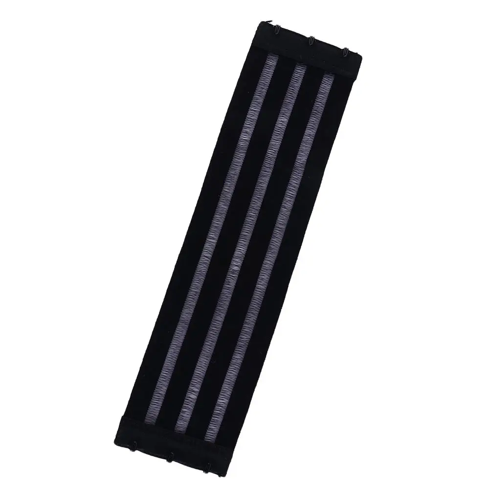Solid Color Women 4 Rows Elastic Band Extender Shoulder Strap Entension Buckle Transparent Bra Strap Bra Accessories