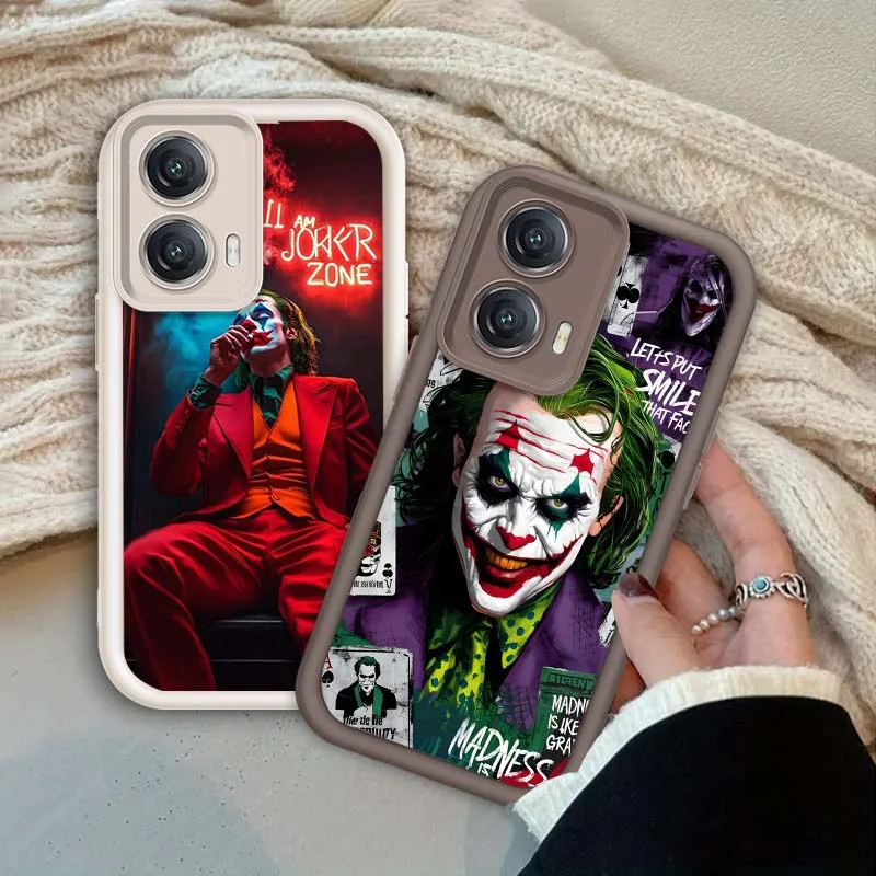 

The J-Joker Art Cool Popular For Motorola G85 Edge 50 G24 G35 E14 G04 G34 G Stylus G54 G13 G32 G14 5G Eye Ladder Phone Case