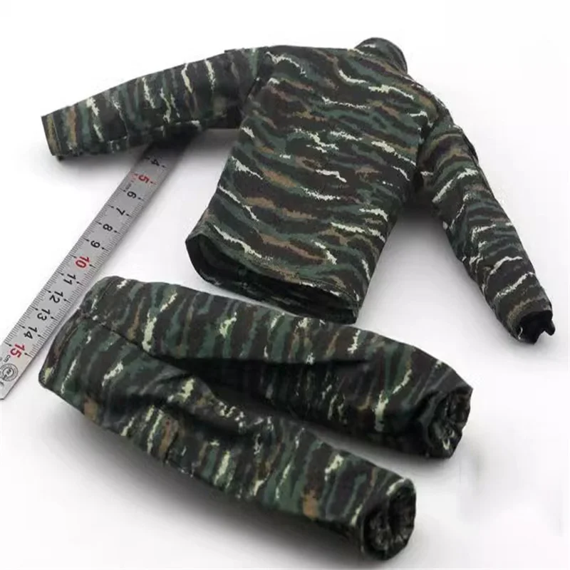 1/6 Scale Soldier Clothing Special Battle Camouflage Combat Suit High Quality Model For 12'' Action Figure Body In Stock