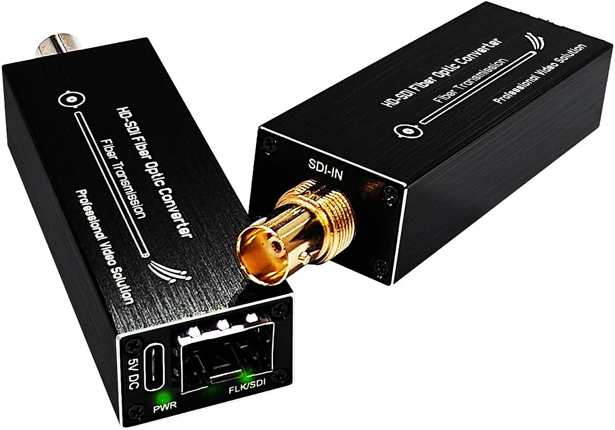 

HD-SDI Fiber Extender 1080P 30HZ HD Optical Transceiver Up to 20km