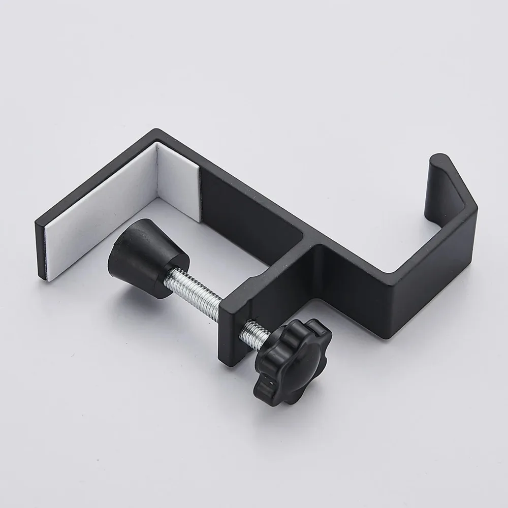 

Easy To Install Portable Desk Edge Hook Removable Punch-free Hanging Bag Hook Save Your Space No Paste Desk Hanger Desk Side