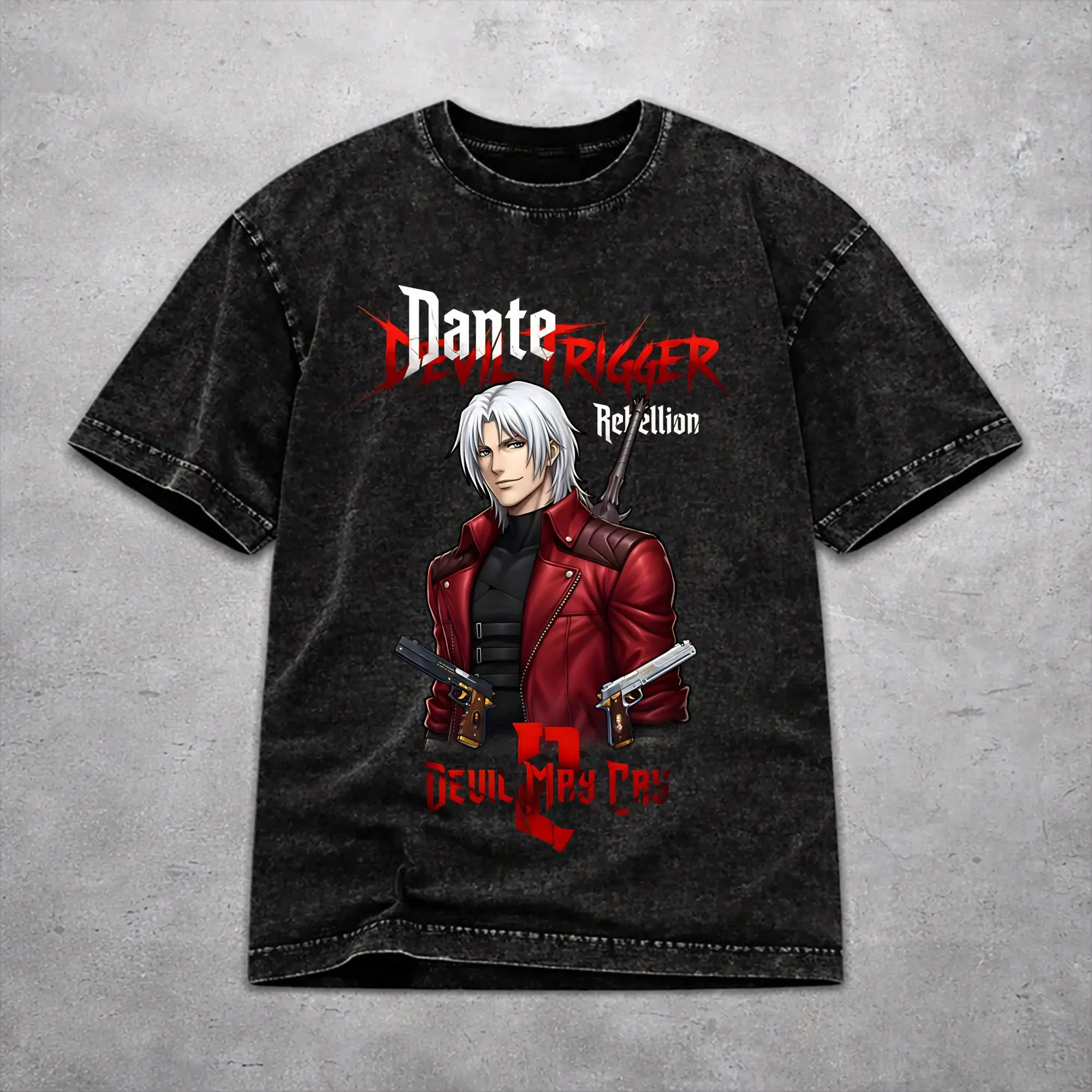 Devils May-Cry 3 T Shirt Harajuku Style For Men Women Pure Cotton Tee Shirts Tops