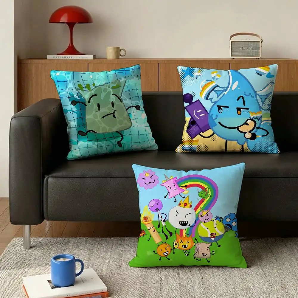 For Dream I-Island BFDI   Various Sizes Square Pillow Case For Car Home Bedchamber Decor