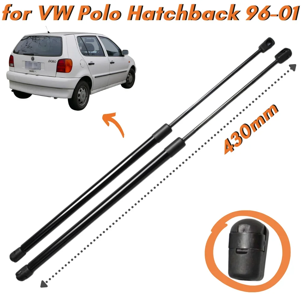 

Qty(2) Trunk Struts for Volkswagen VW Polo 6N Hatchback 1996-2001 6N0827550A Rear Tailgate Lift Supports Shock Absorber Spring