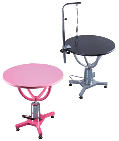 Veterinary Stainless Steel Hydraulic Portable Pet Dog Grooming Table Height Adjustable Lifting Clinic Animal Beauty Table