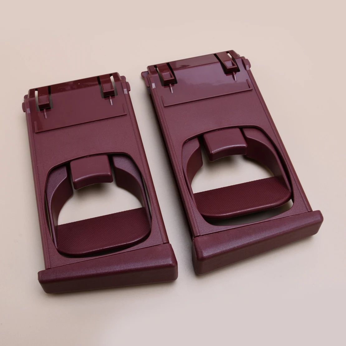 

1 Pair Front Dash Cup Holder Trim Red Fit for Toyota Hilux Vigo Fotuner 2005 2006 2007 2008 2009 2010 2011 2012 2013 2014