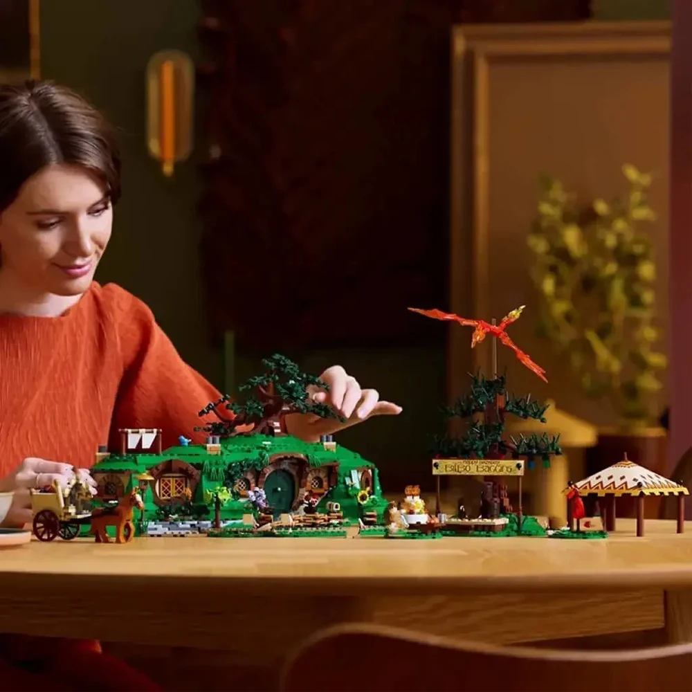 

Модель Шира, строительные блоки, образовательная сборка игрушки высокой сложности, рождественские подарки для мальчиков и девочек, подарки на день рождения