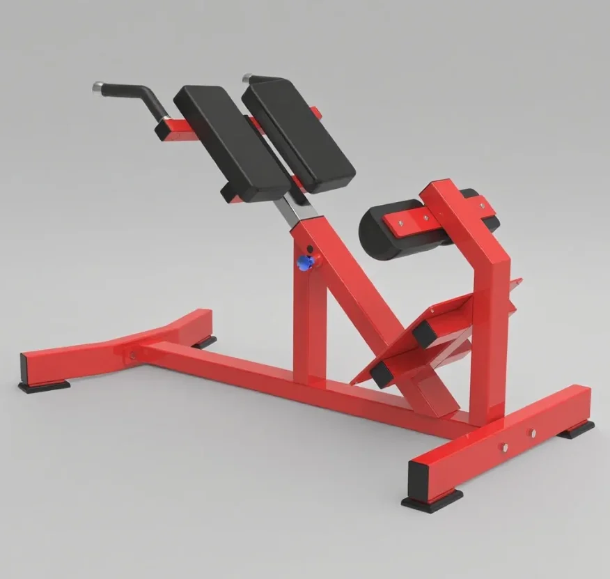  Gym Fitness Equipment Back Extension Bench Home Use - Targeted For Back Strength Training