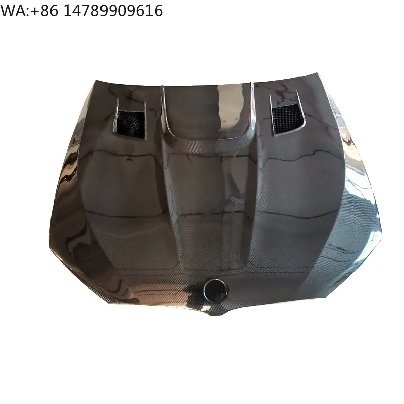 New Carbon Fiber Hood Bonnet for 2016-2021 for  5 Series G30/G38/F90 M5 with Screws-High Glossy Finish