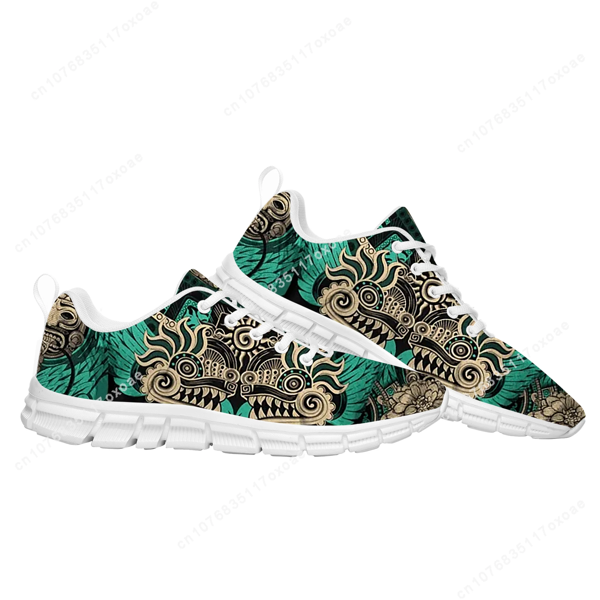 Mexican Aztec Quetzon Sports Shoes Mens Womens Teenager Kids Children Sneakers High Quality Casual Sneaker Couple Custom Shoes