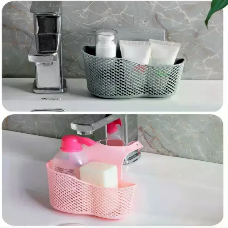 

НОВИНКА! Подвесная корзина для слива раковины, регулируемые кухонные аксессуары, сумка для раковины, полка для мыла, губка, держатель для смесителя для ванной комнаты