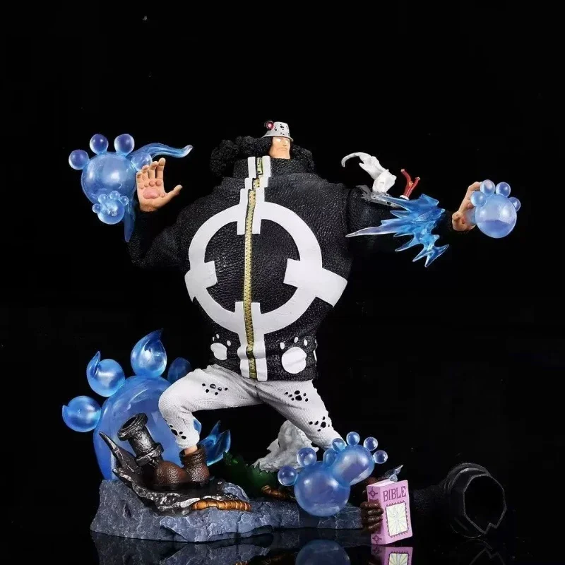 Anime ONE PIECE Figures Bartholemew Kuma One Piece Action Figures PX-0 with LED Change Hands PVC 31cm Model Toys Perimeter Gifts