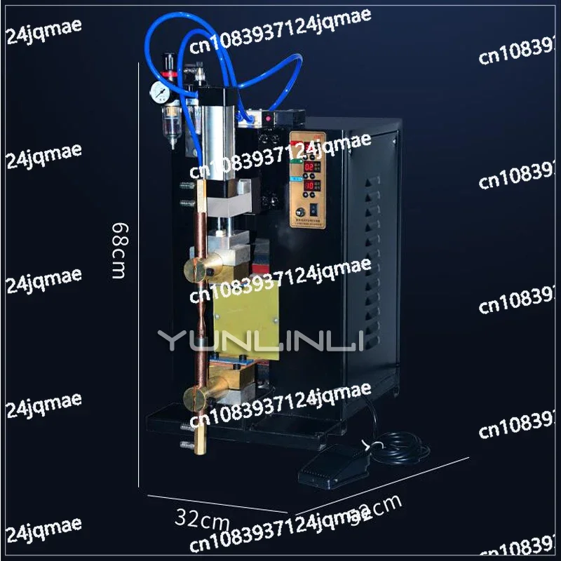 Pulse spot welding machine digital display, pneumatic spot welding machine, multi cylinder butt welding machine DTN-16