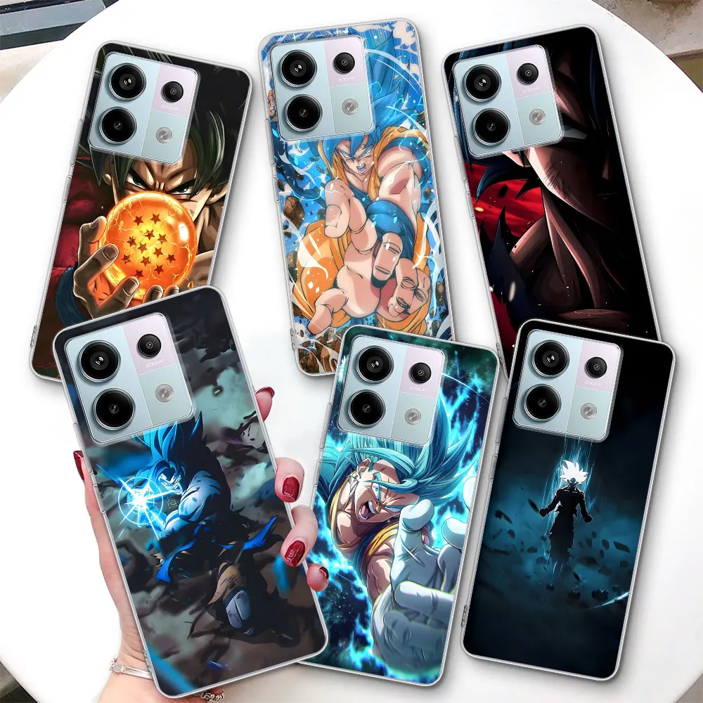 

Чехол Son Goku Anime Dragon Ball для Xiaomi Redmi 15 13 9C 9A 9i A5 9 13C 10 Prime Plus A3 10C 12 12C 10X 9T K40s, чехол из ТПУ для телефона