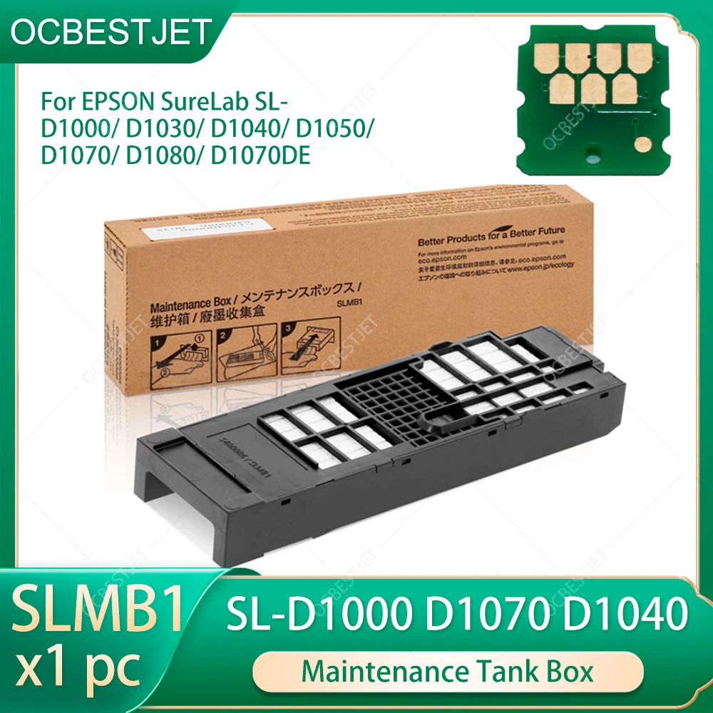 SLMB1 S4000 Maintenance Cartridge Waste Ink Tank For Epson SureLab SLMB1 SL-D1000 D1030 D1040 D1050 D1070 D1080