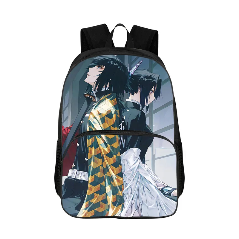 حقيبة ظهر مدرسية Demon Slayer Mochila للصف 1-4، حقائب مدرسية مطبوعة على شكل حيوانات كرتونية للأولاد والبنات حقيبة ظهر للأطفال للمدرسة