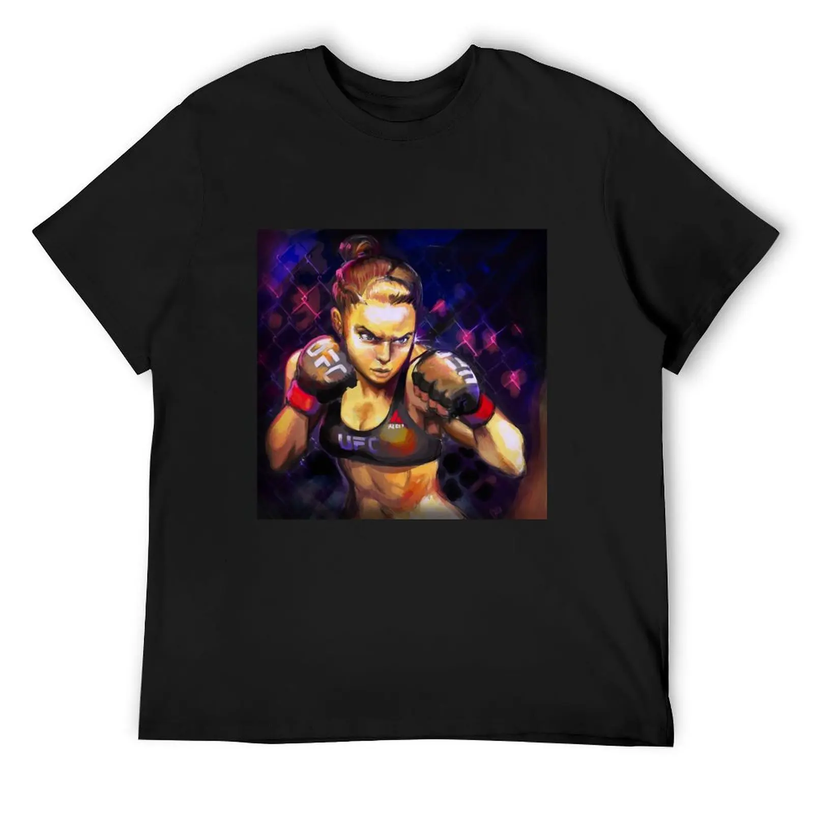 RONDA ROUSEY T-Shirt sports fans man clothes graphic tee shirt essential t shirt mens graphic t-shirts pack