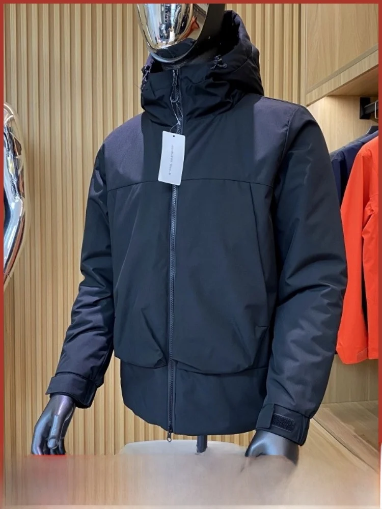 

ex Outdoor Tech Теплая хлопковая куртка ветрозащитная водонепроницаемая с капюшоном на подкладке Fce Повседневная длинная застежка-молния Полиэстер F...