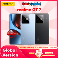Realme Gt 7 5g Smartphone Ai Global Version Dimensity 9400E 7000Mah Titan Battery 120W Ultra Charge 6.78'' 120Hz Display Nfc