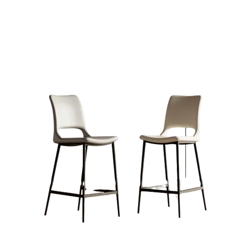 Modern Italian Bar Chairs Minimalist Nordic Luxury Modern Bar Chairs Make Up Vanity Sillas Para Barra De Cocina Home Furniture