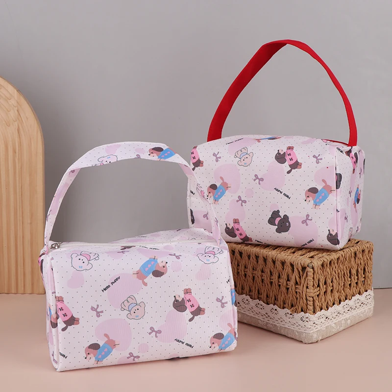 

Милая собачка, большая вместительная косметичка, портативное хранилище, туалетные принадлежности, трехмерная милая сумка для хранения