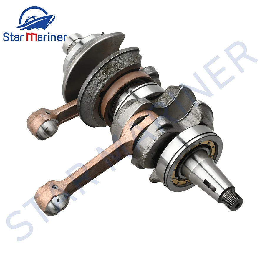 12200-92L30เพลาข้อเหวี่ยงชุดประกอบสำหรับ Suzuki เครื่องยนต์เรือ2T DT40 12200-92L30-000ชิ้นส่วนเครื่องยนต์ของเรือ