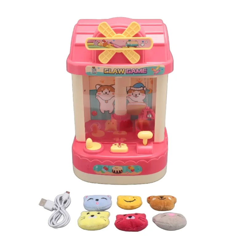 miniature-doll-grabber-machine-6-dolls-windmill-type-electric-doll-grabber-toy-for-kids-pink