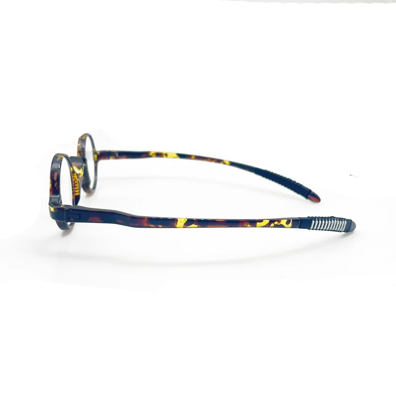 TR90 Smart Lesebrille Tragbare Anti Blau Retro Mode Brillen Herren Runde Brille Brillen Leser + 1,5 + 2 + 3,5 + 4 – Detail 7