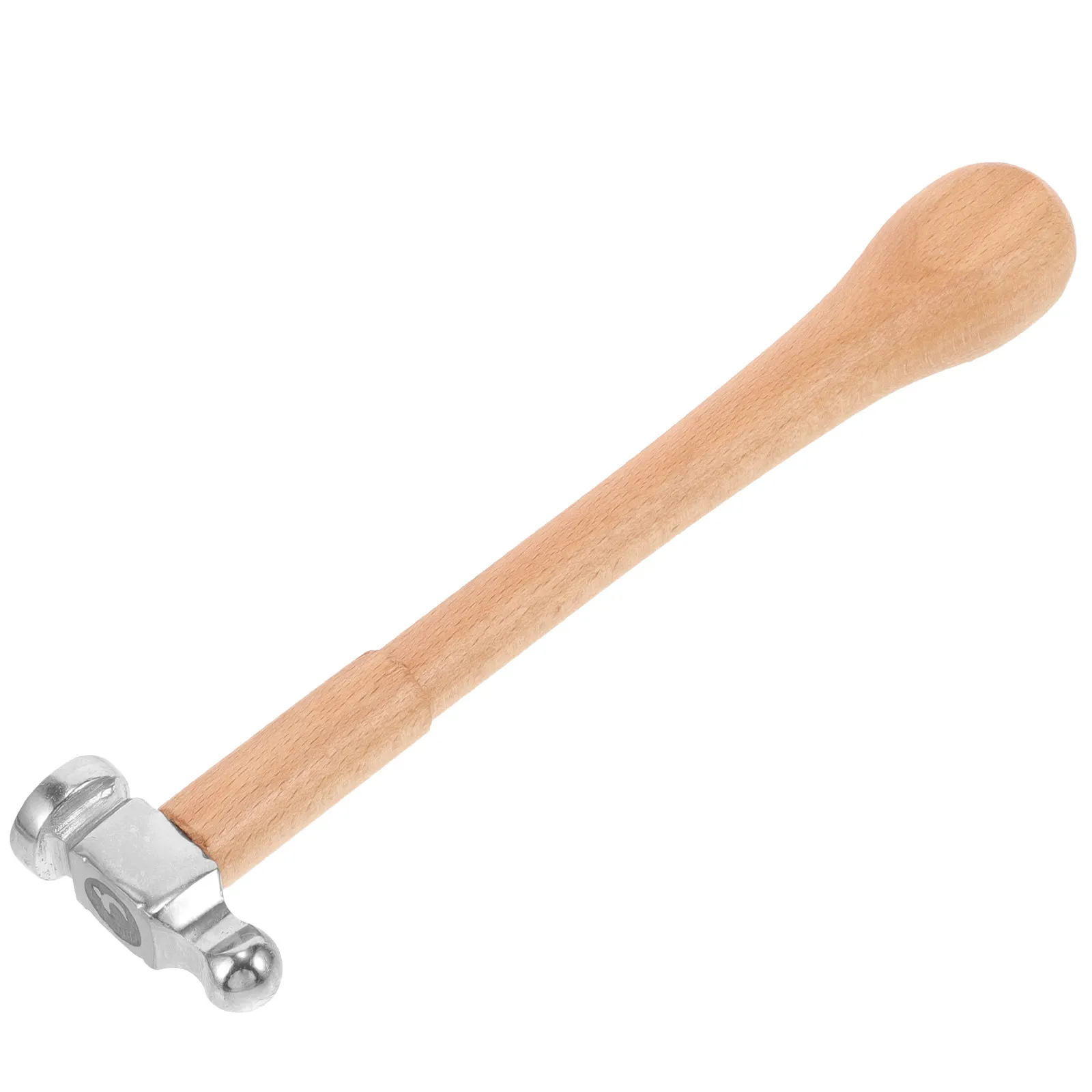Mini Round Head Jewelry Hammer Portable Steel Wood Handle Jewelry Stamping Hammer Metal Craft Tool Portable Metal Hammers