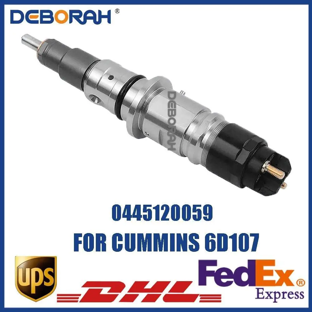 0445120059 Fuel Injector For Bosch Cummins 3976372 4945969 KOMATSU 6754-11-3011