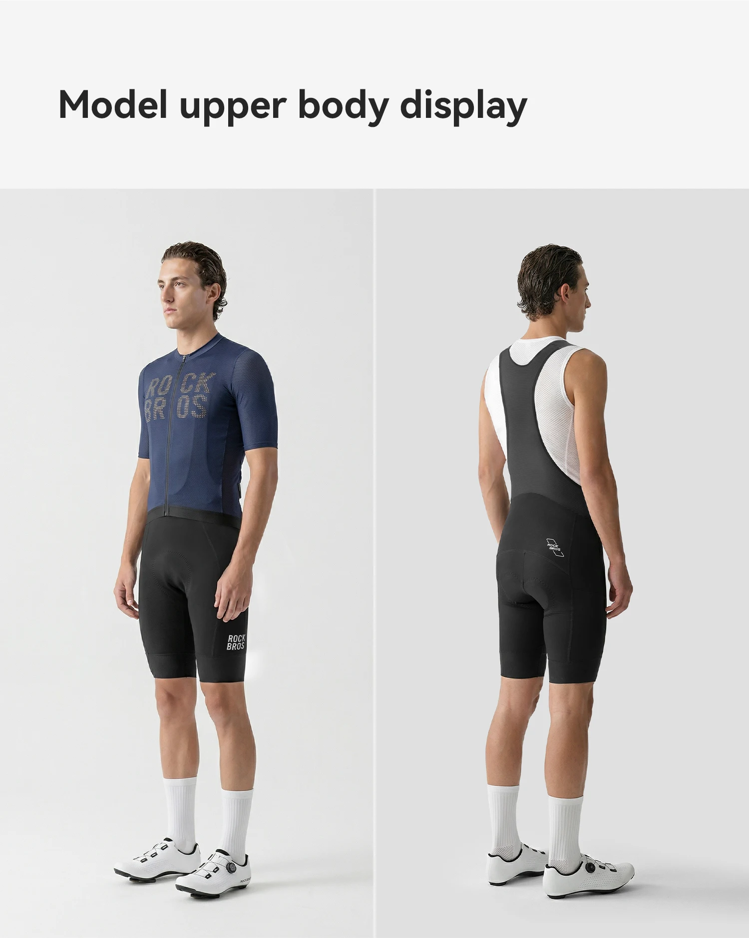 ROCKBROS Sommer-Radlerhose Leichtgewichtig Hochelastisch Atmungsaktiv Weiche Schwammpolsterung Seitentasche Herren-Radlerhose – Detail 14