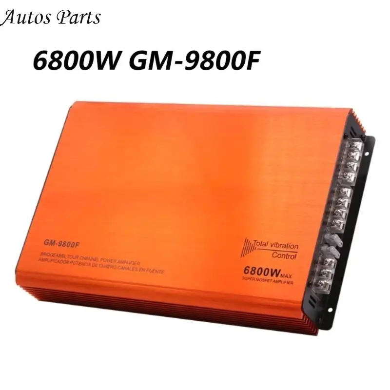 57BA 6800W Auto Sound Power Amplifier with Four Channels for Immersive Listening Experience During Vehicle Gatherings