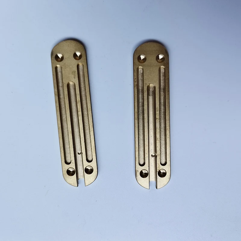 

Латунные накладки на рукоятку ножа (65 мм) для швейцарских армейских ножей Victorinox: запчасти для самостоятельного изготовления и замены