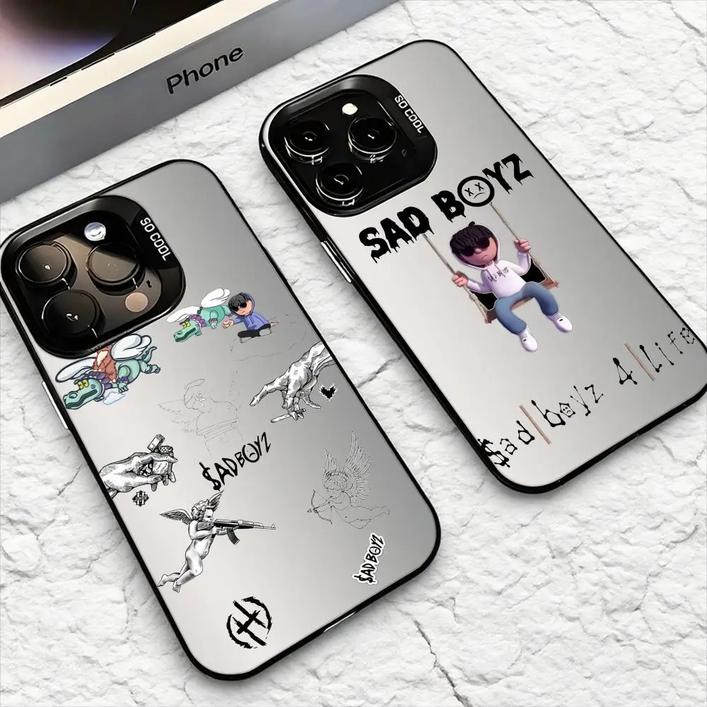 SingerJ-Junior H Sad Boyz Phone Case For iPhone 17 16 15 14 13 12 11 Pro Max Air Matte Laser Aurora Shockproof Funda