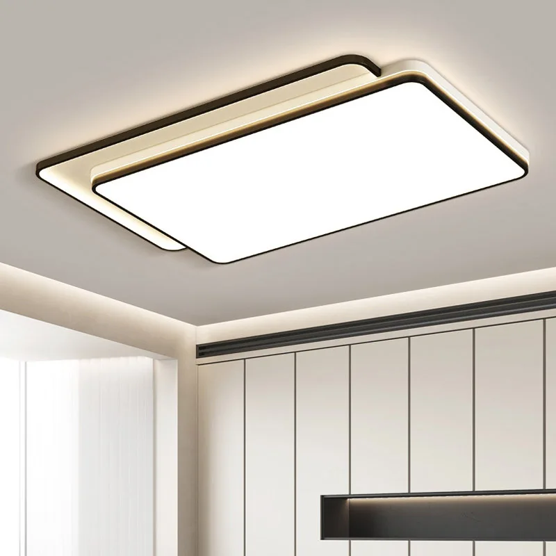 Modern Minimalist LED Ceiling Light Smart Voice Control Eye Protection Full House Set Bedroom Living Room Main Lamp